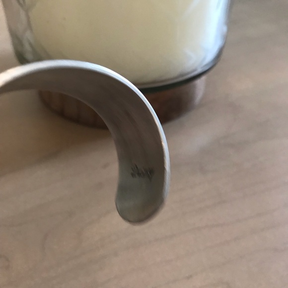 Vintage Kirk Pewter Daisy Pattern Bangle Bracelet - Picture 7 of 7